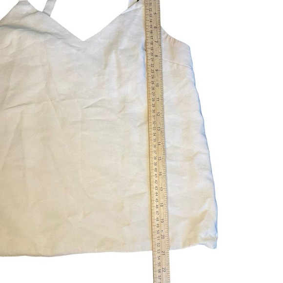 TOPSHOP Tan Neutral Tilda Ring Camisole Top Size 2 - Picture 8 of 9